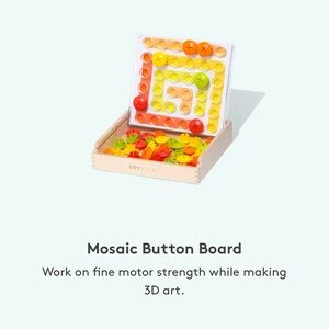 Lovevery Mosaic Button Board